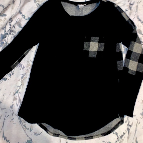 Buffalo Plaid Tunic - Picture 2 of 3